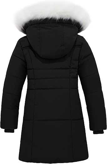 Premium Girl's Winter Coat Waterproof Long Puffer Jacket