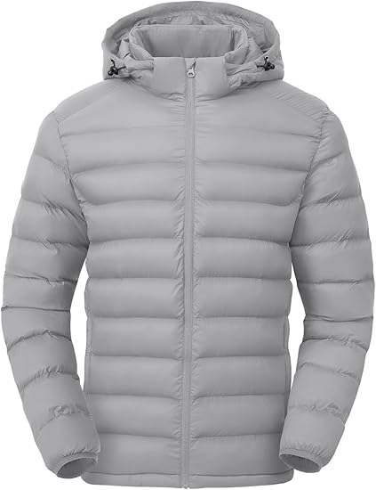High-quality Men's Lightweight Puffer Jackets Water-Resistant Jackets