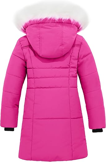 Premium Girl's Winter Coat Waterproof Long Puffer Jacket