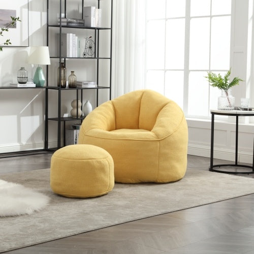 Sofa Chair Foam Bean Bag Chair Material With Padded Foam
