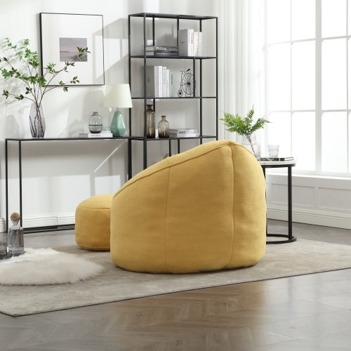 Sofa Chair Foam Bean Bag Chair Material With Padded Foam