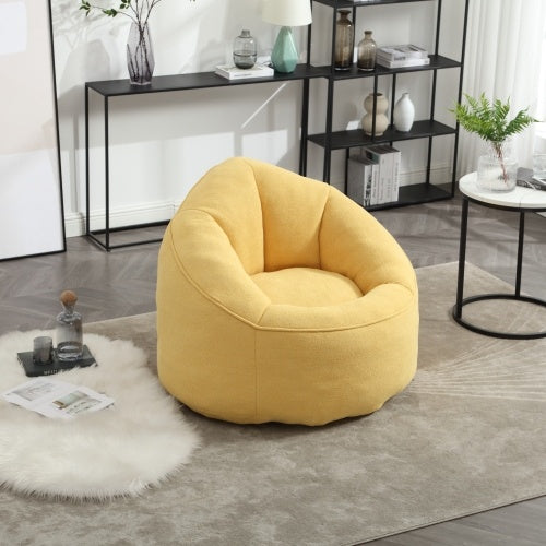 Sofa Chair Foam Bean Bag Chair Material With Padded Foam