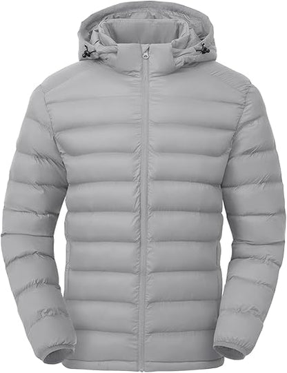 High-quality Men's Lightweight Puffer Jackets Water-Resistant Jackets