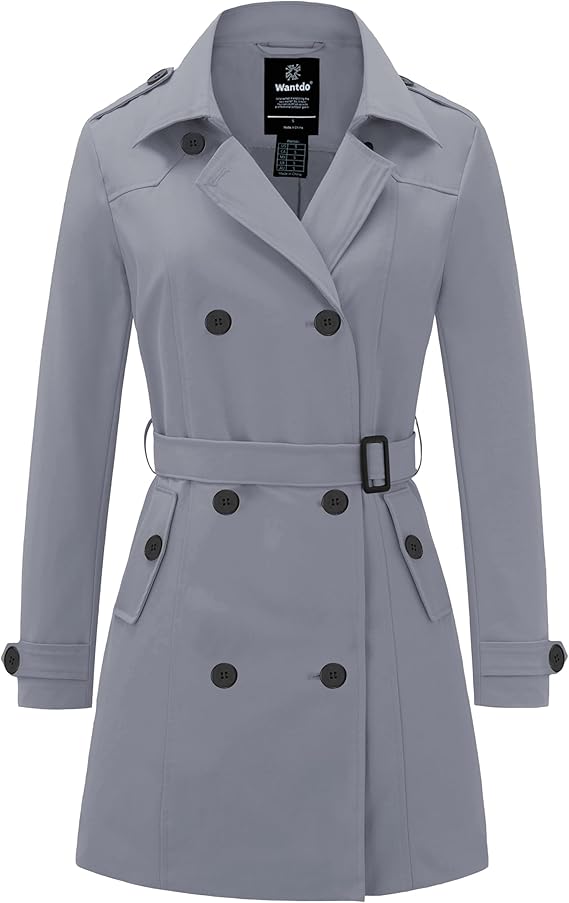 Premium Women's Waterproof Trench Coat Winter Jacket