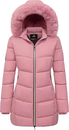 Good-quality Women's Winter Windproof Hooded  Puffer Jacket