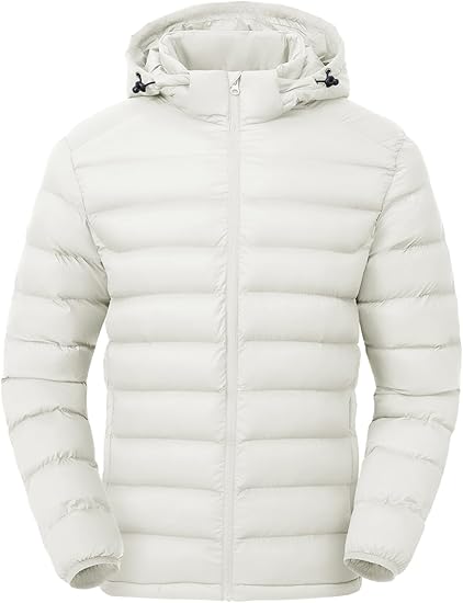 High-quality Men's Lightweight Puffer Jackets Water-Resistant Jackets