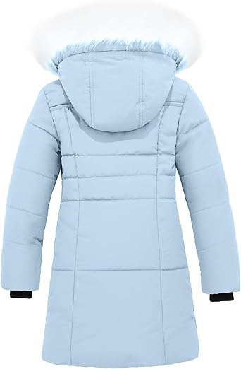 Premium Girl's Winter Coat Waterproof Long Puffer Jacket