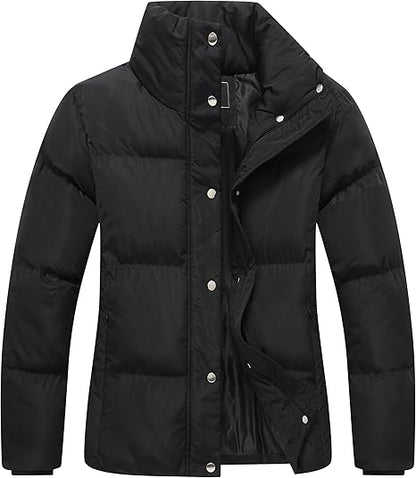 Women's Winter Coat Full-Zip Down Jacket